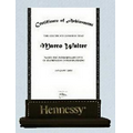 Black Leather Based Certificate Entrapment Frame